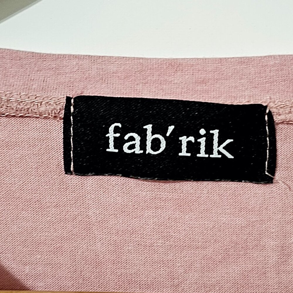Modern Fab'rik Pink Short Sleeve Heathered Crew Neck Tee DZ19A505 Casual Soft - Picture 2 of 4